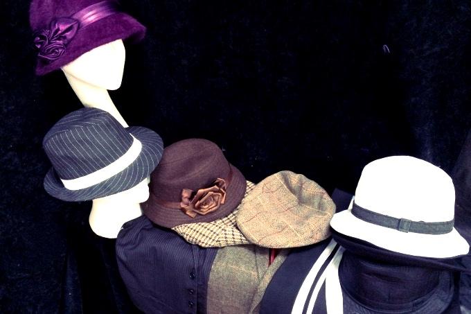 Hats, ties, caps and extra waistcoats